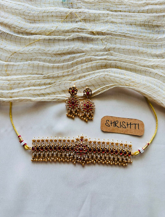 aditi necklace ruby